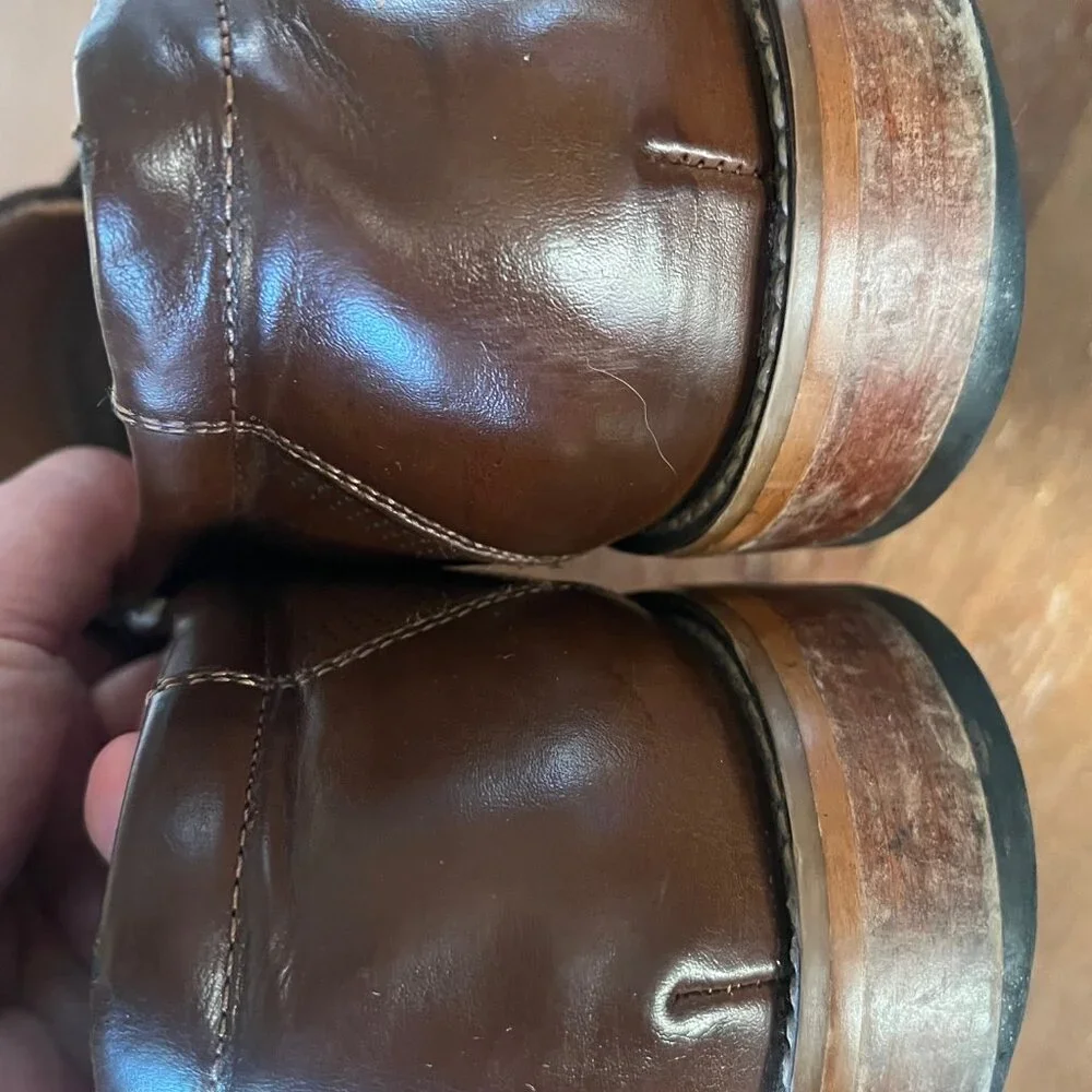 Amali Bankston-065‎ Men’s Brown Slip On Dress Shoes Flats Loafers 10.5